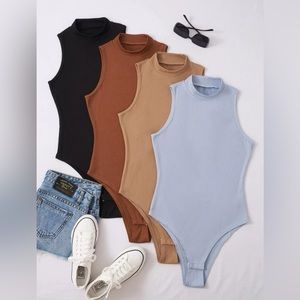 SHEIN set of 4 body suits size 4X but fit like 2X-3X